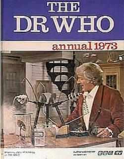The Doctor Who Annual 1973 book cover
