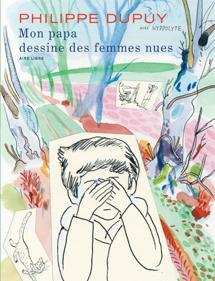 Mon papa dessine des femmes nues book cover