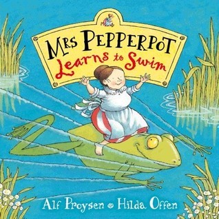 Mrs Pepperpot Learns to Swim book cover