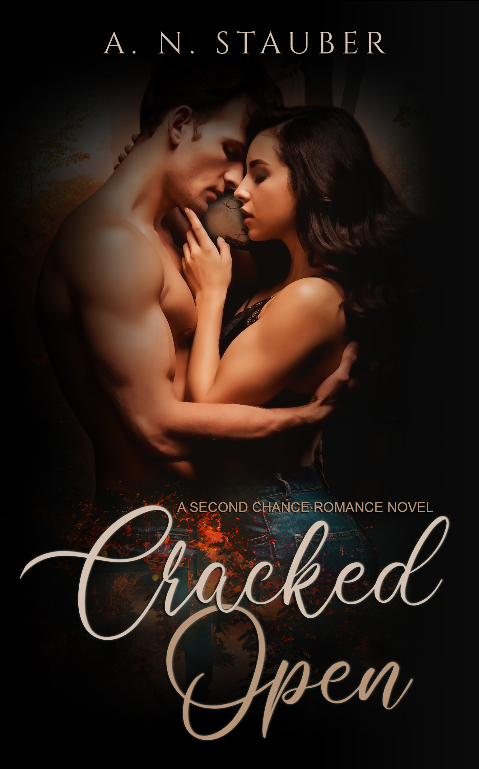 Cracked Open book cover