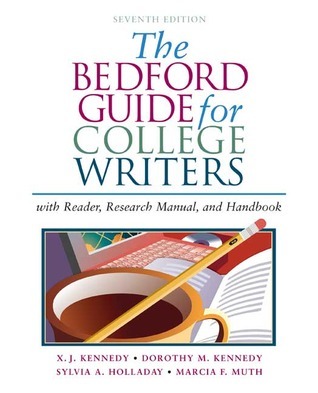 The Bedford Guide for College Writers with Reader, Research Manual, and Handbook book cover