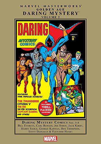 Golden Age Daring Mystery Masterworks Vol. 2 (Daring Mystery Comics book cover