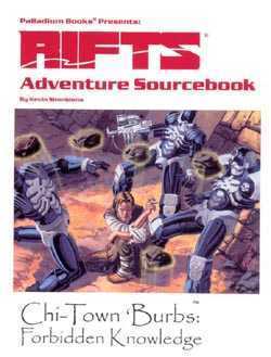 Rifts Adventure Sourcebook 1 book cover
