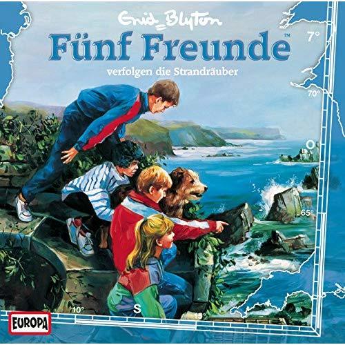 Fünf Freunde verfolgen die Strandräuber book cover