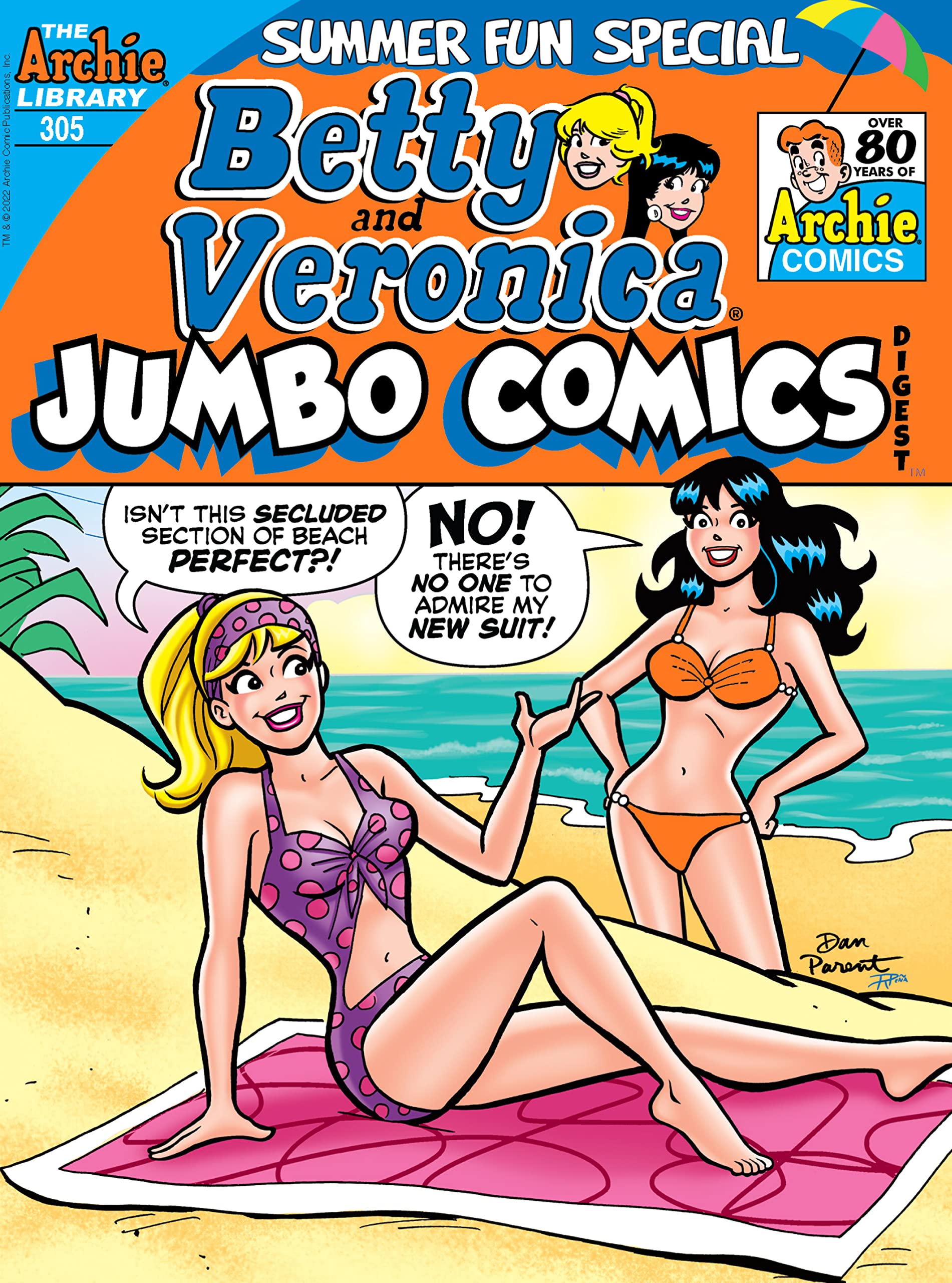 Betty & Veronica Jumbo Comics Digest #305 book cover