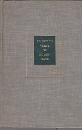 The Selected Verse of Ogden Nash book cover