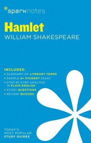 Hamlet SparkNotes Literature Guide (SparkNotes Literature Guide Series) by SparkNotes, Shakespeare, William (February 4, 2014) Paperback book cover