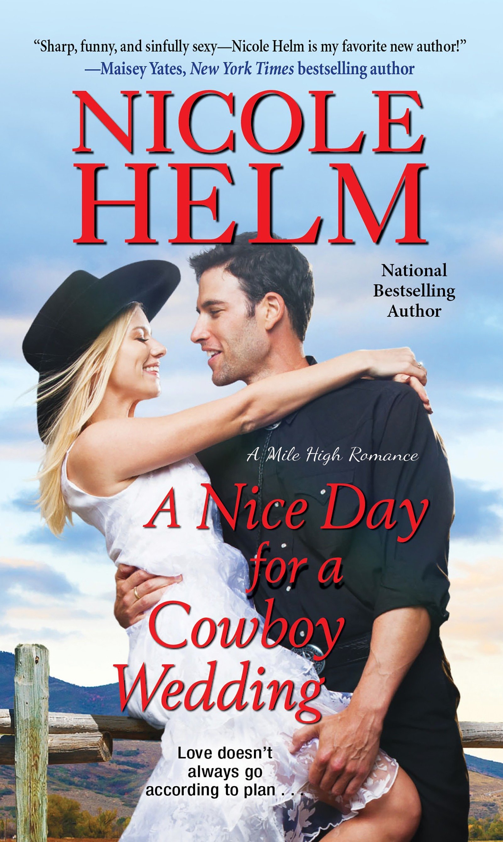 A Nice Day for a Cowboy Wedding book cover