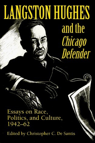 Langston Hughes and the *Chicago Defender* book cover