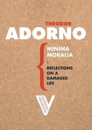 Minima Moralia book cover