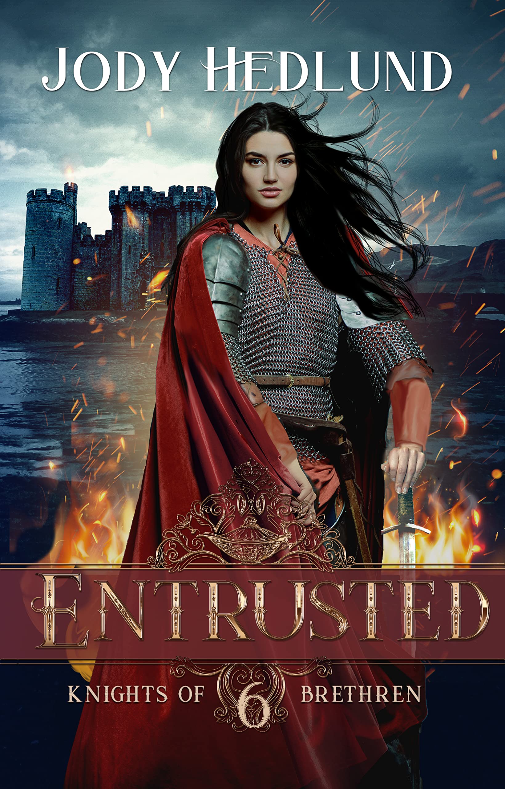 Entrusted book cover