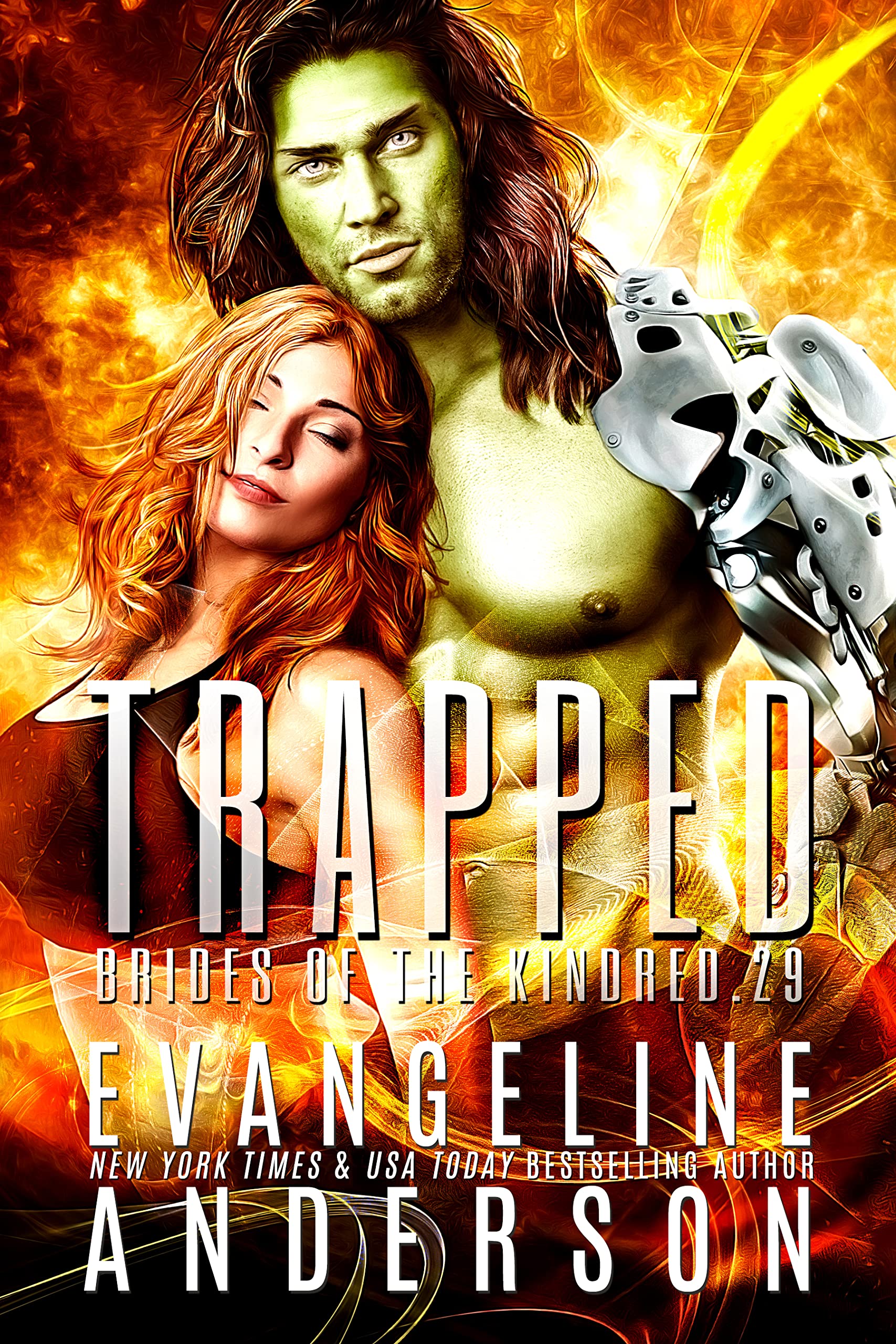 Trapped book cover