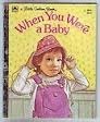 When You Were a Baby book cover