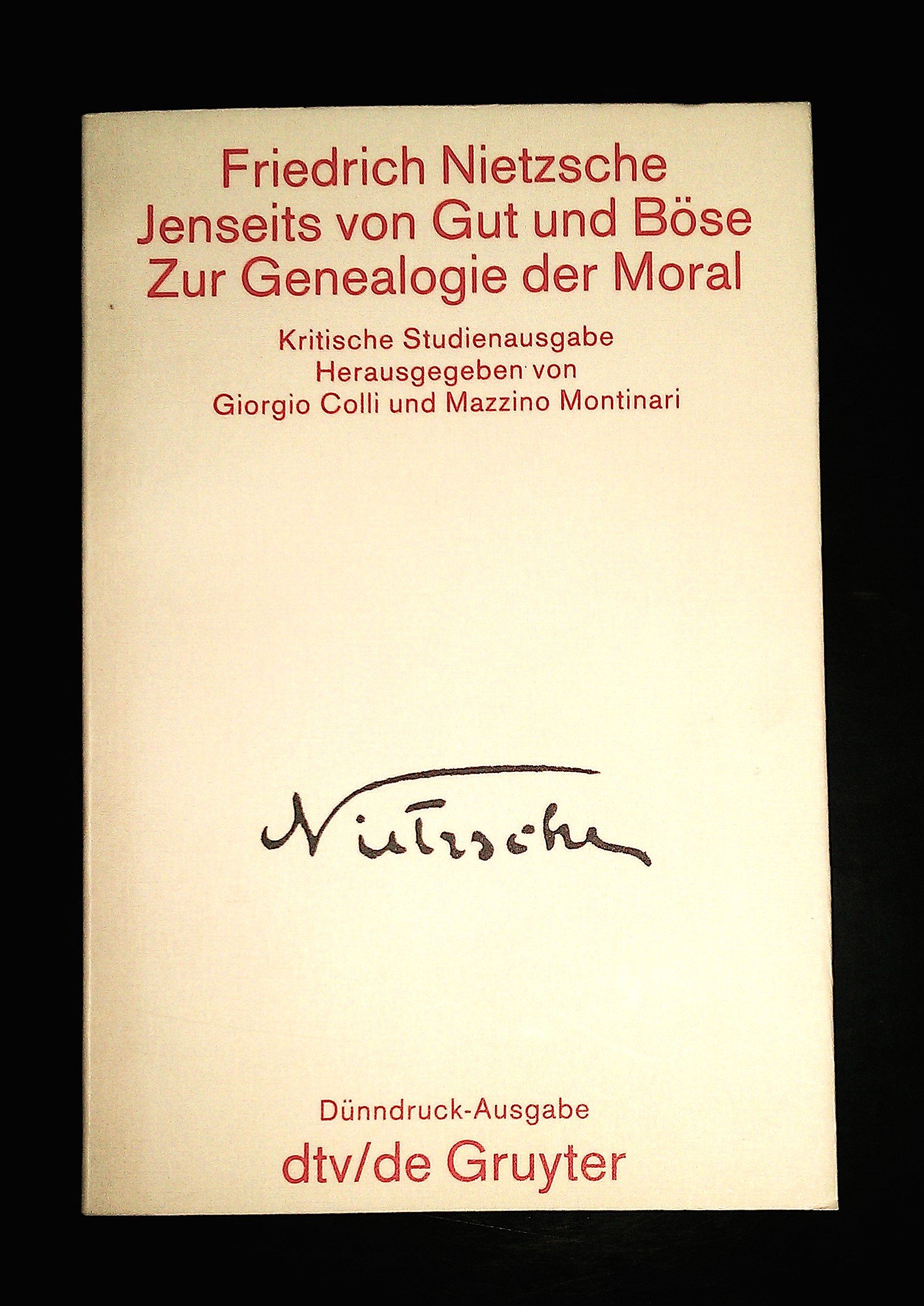 Jenseits von Gut und Böse book cover