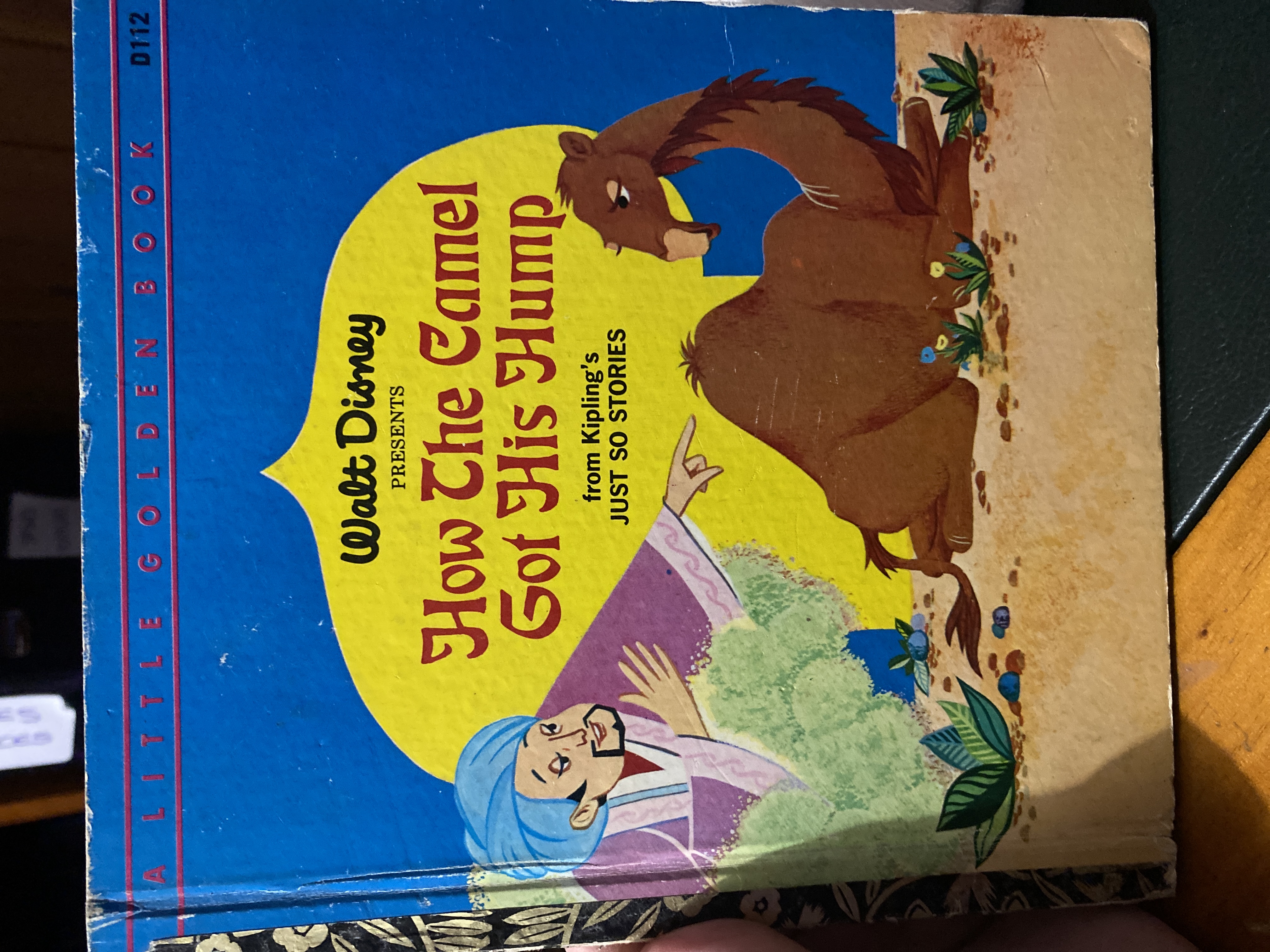 How the Camel Got His Hump from Kipling’s Just So Stories book cover