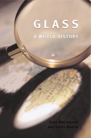 Glass book cover