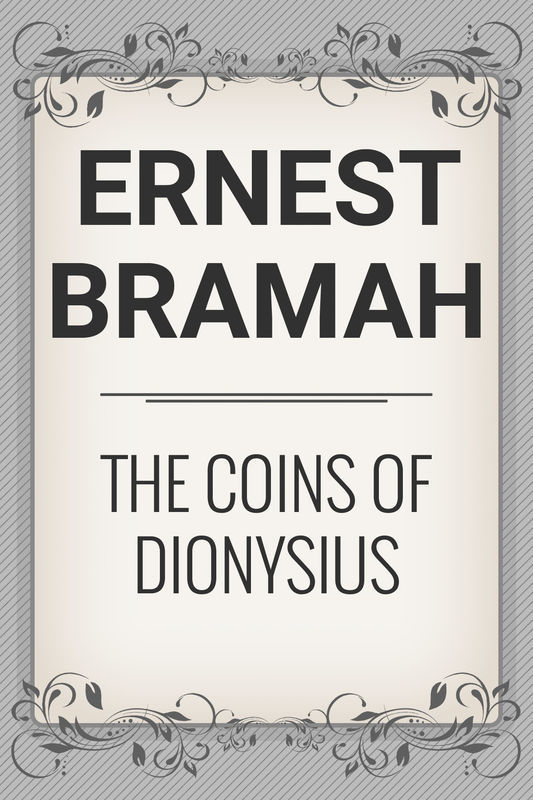 The Coin of Dionysius book cover