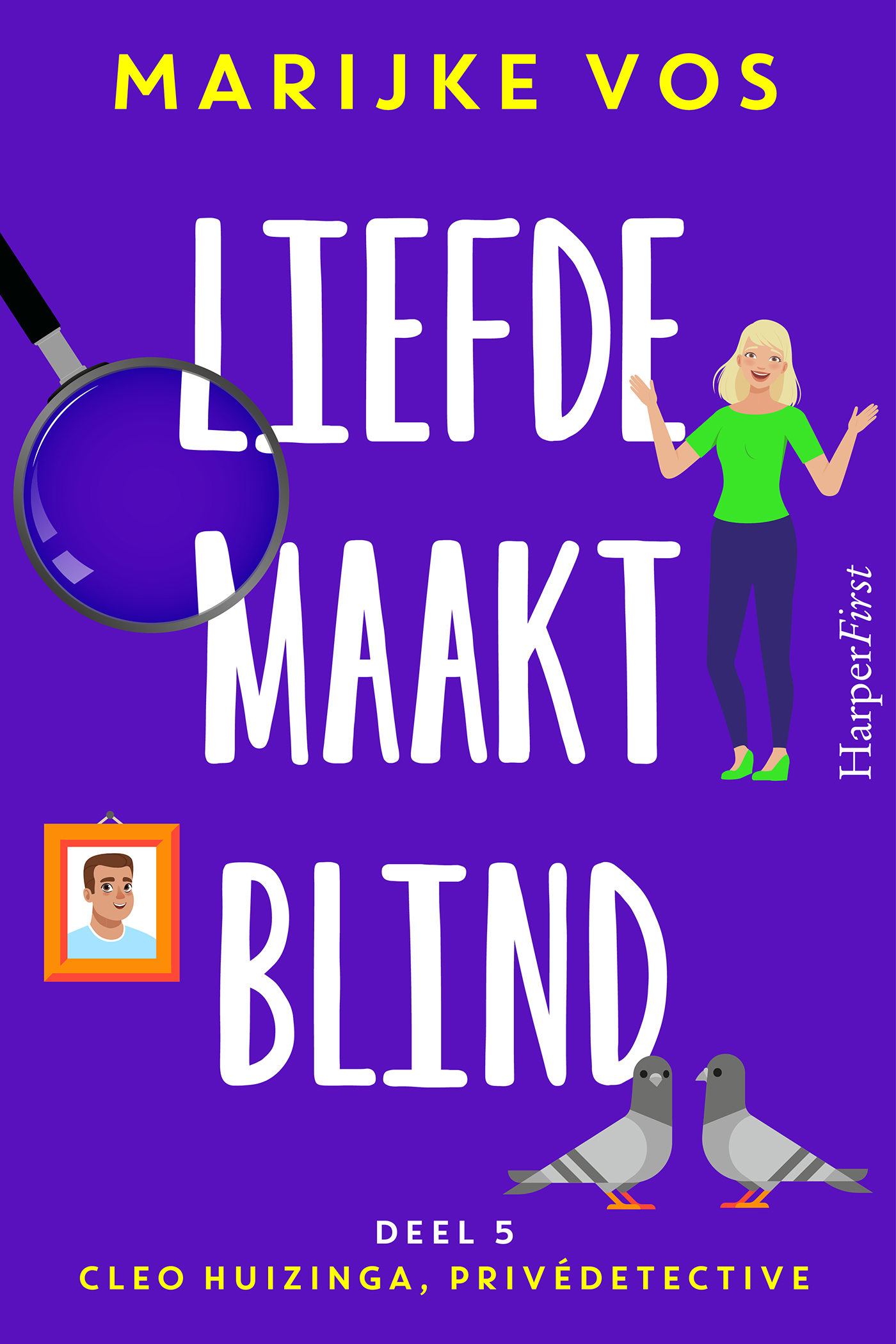 Cleo Huizinga, privédetective book cover 3