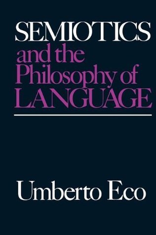 Semiotics and the Philosophy of Language book cover