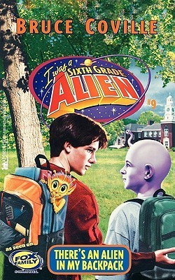 There's An Alien In My Backpack book cover