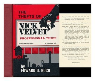 The Thefts of Nick Velvet book cover
