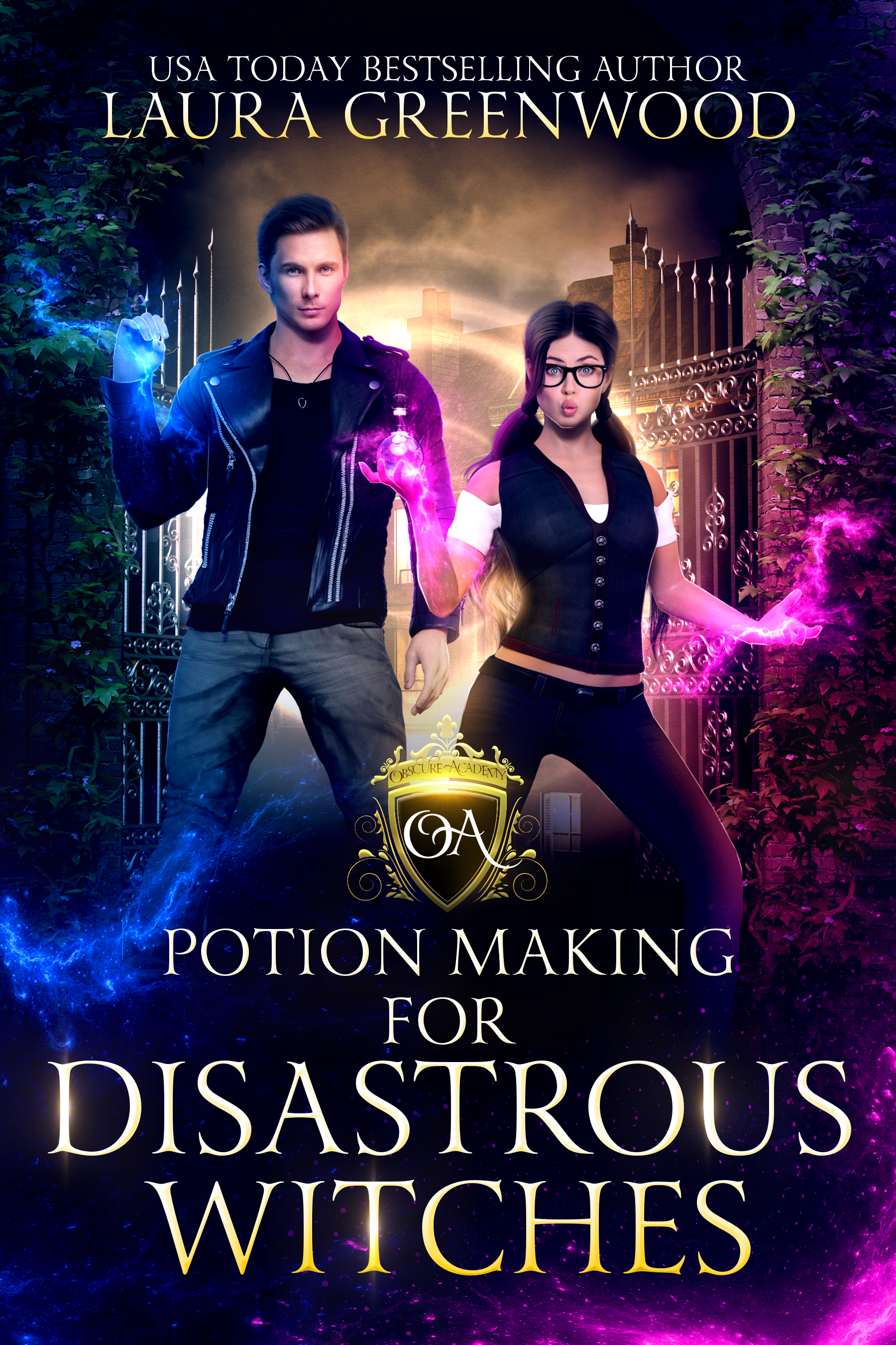 Potion Making For Disastrous Witches book cover