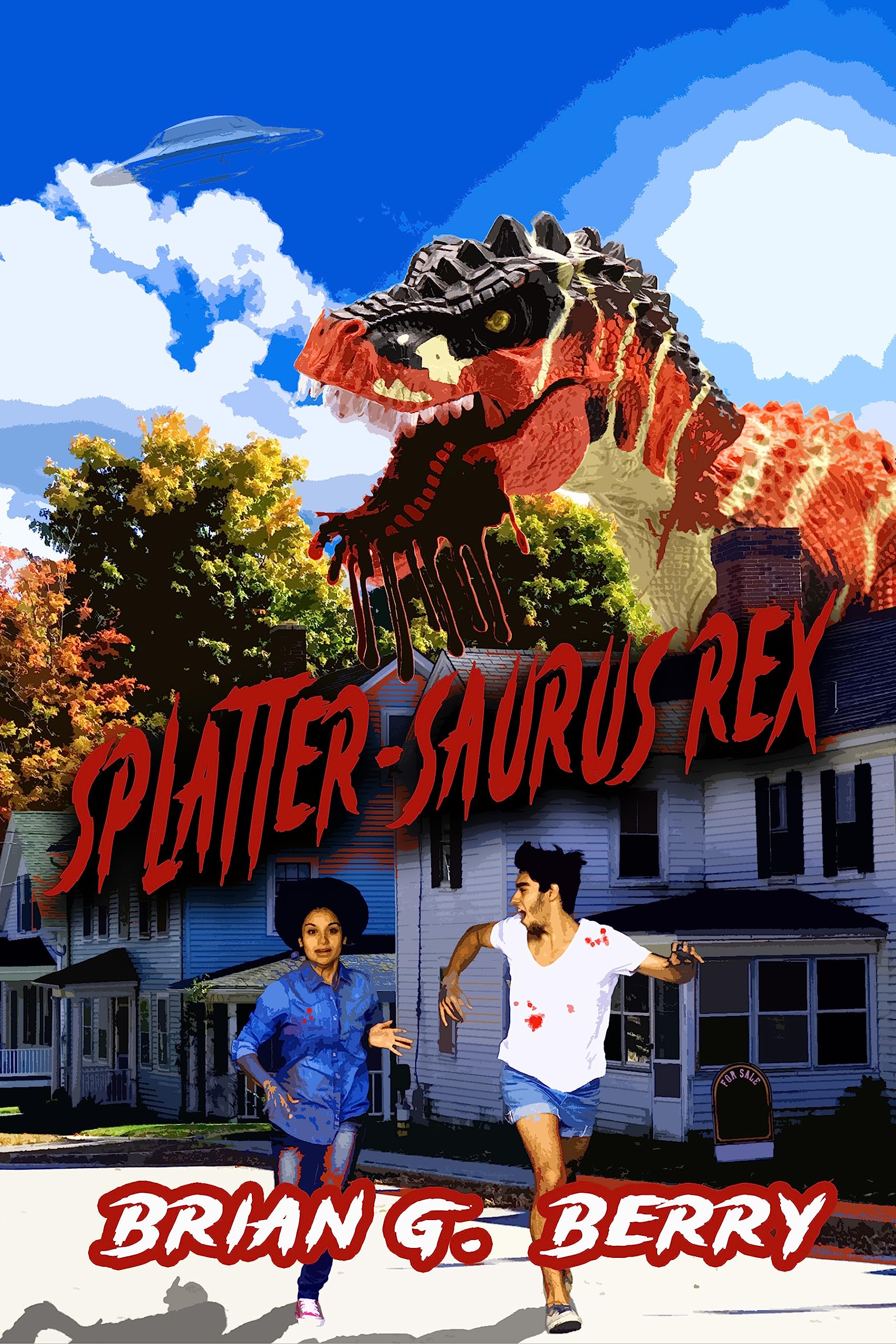 Splatter-Saurus Rex book cover