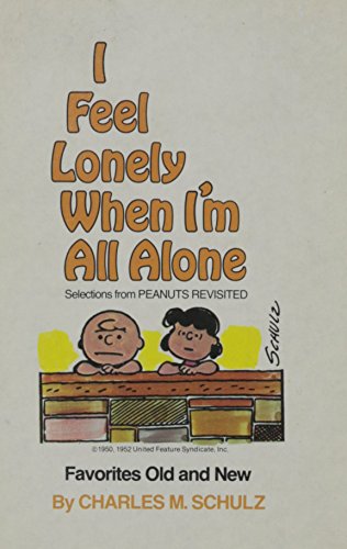 I Feel Lonely When I'm Alone book cover