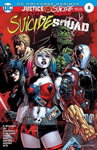 Justice League vs. Suicide Squad story arc book cover 1