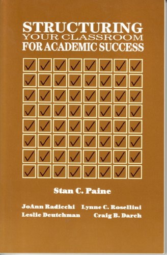 Structuring Your Classroom for Academic Success book cover