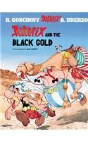 Asterix and the Black Gold book cover