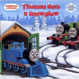 Thomas Gets a Snowplow (Thomas & Friends) (Pictureback book cover