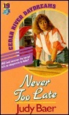Never Too Late book cover