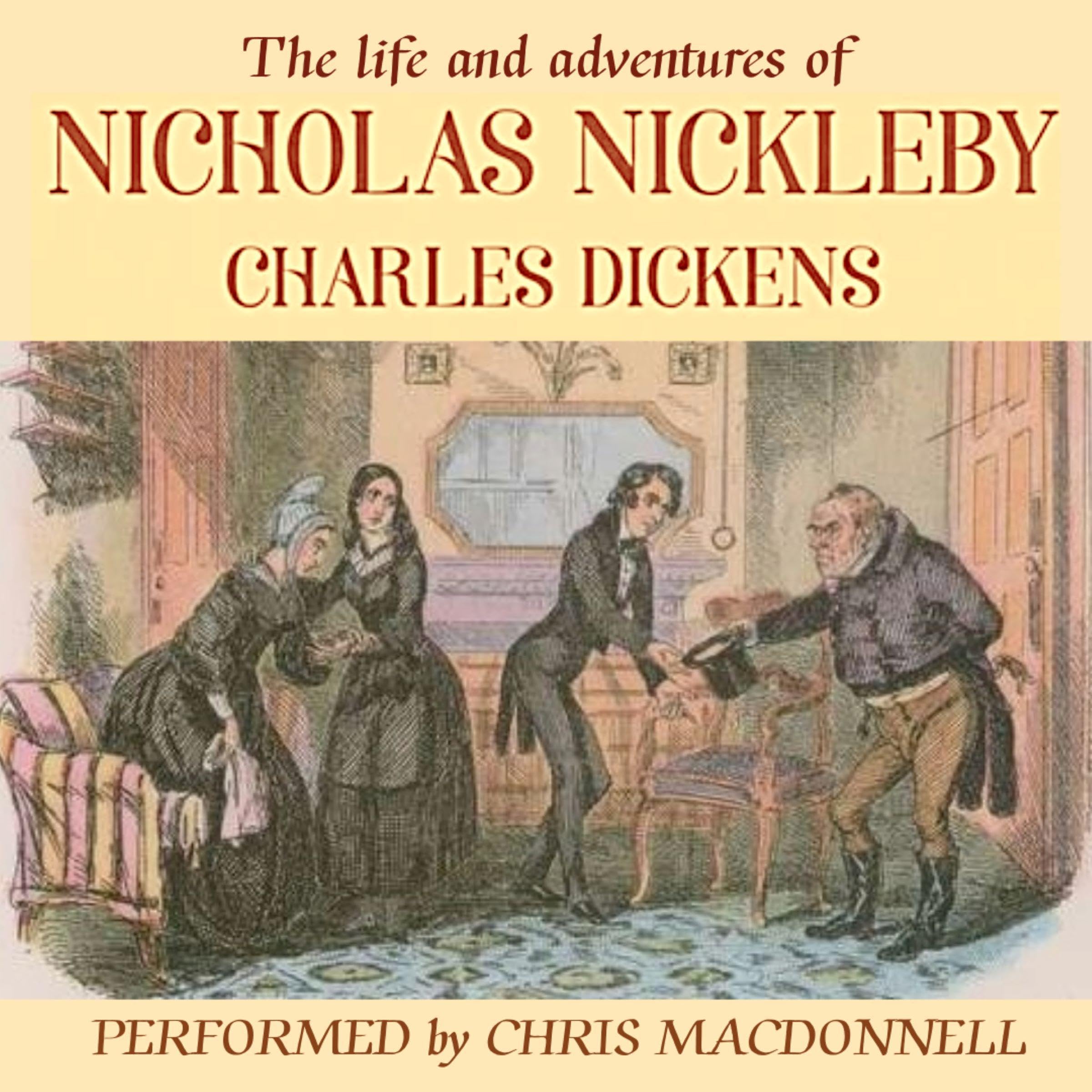 The Life and Adventures Of Nicholas Nickleby book cover