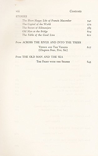 The Hemingway Reader - With a Foreward and Twelve Brief Prefaces By Charles Poore book cover