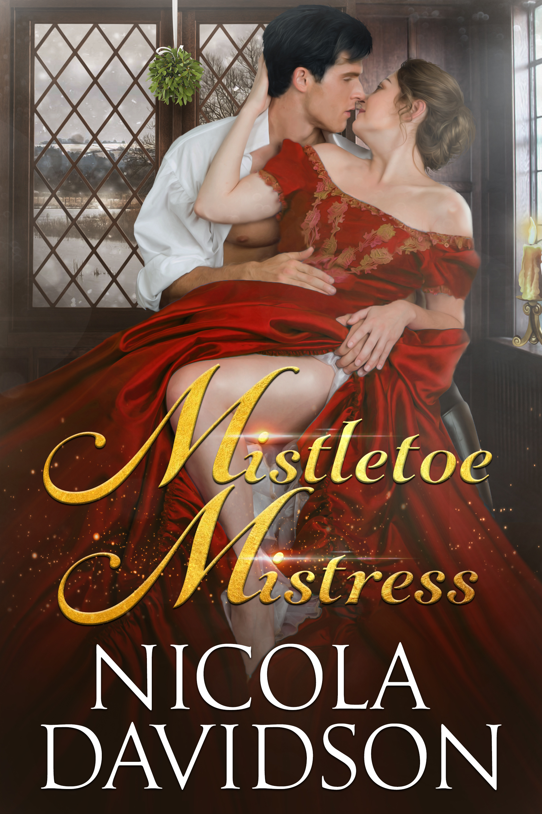 Mistletoe Mistress book cover