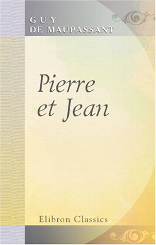 Pierre et Jean book cover