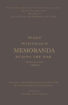 Memoranda during the War book cover