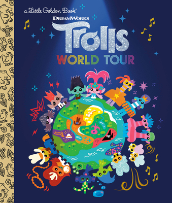 Trolls World Tour Little Golden Book book cover