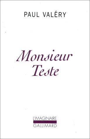 Monsieur Teste book cover