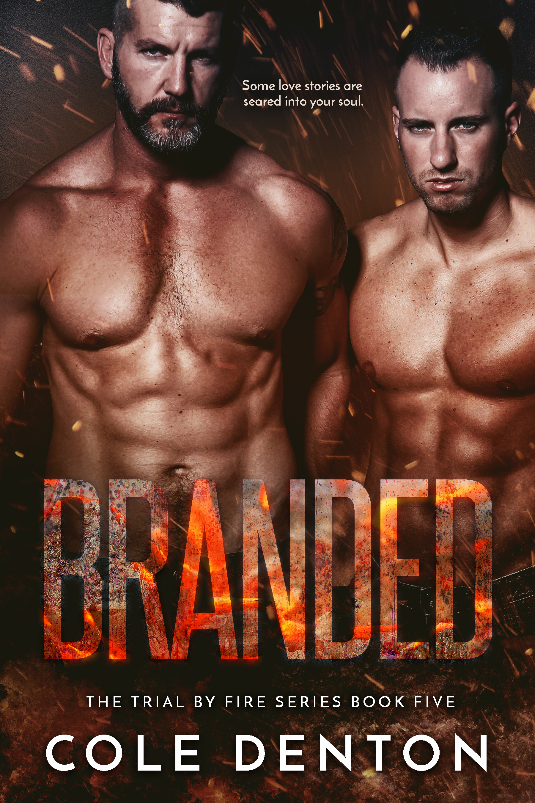 Branded book cover