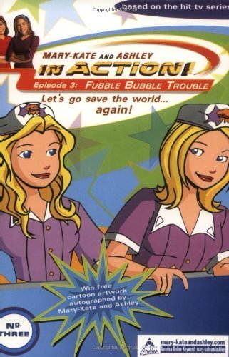 Mary-Kate and Ashley In Action! book cover 3