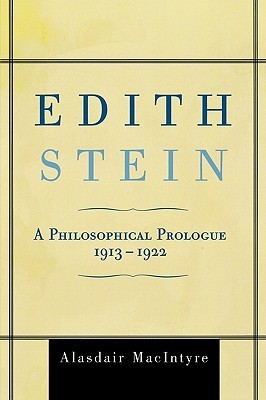 Edith Stein book cover