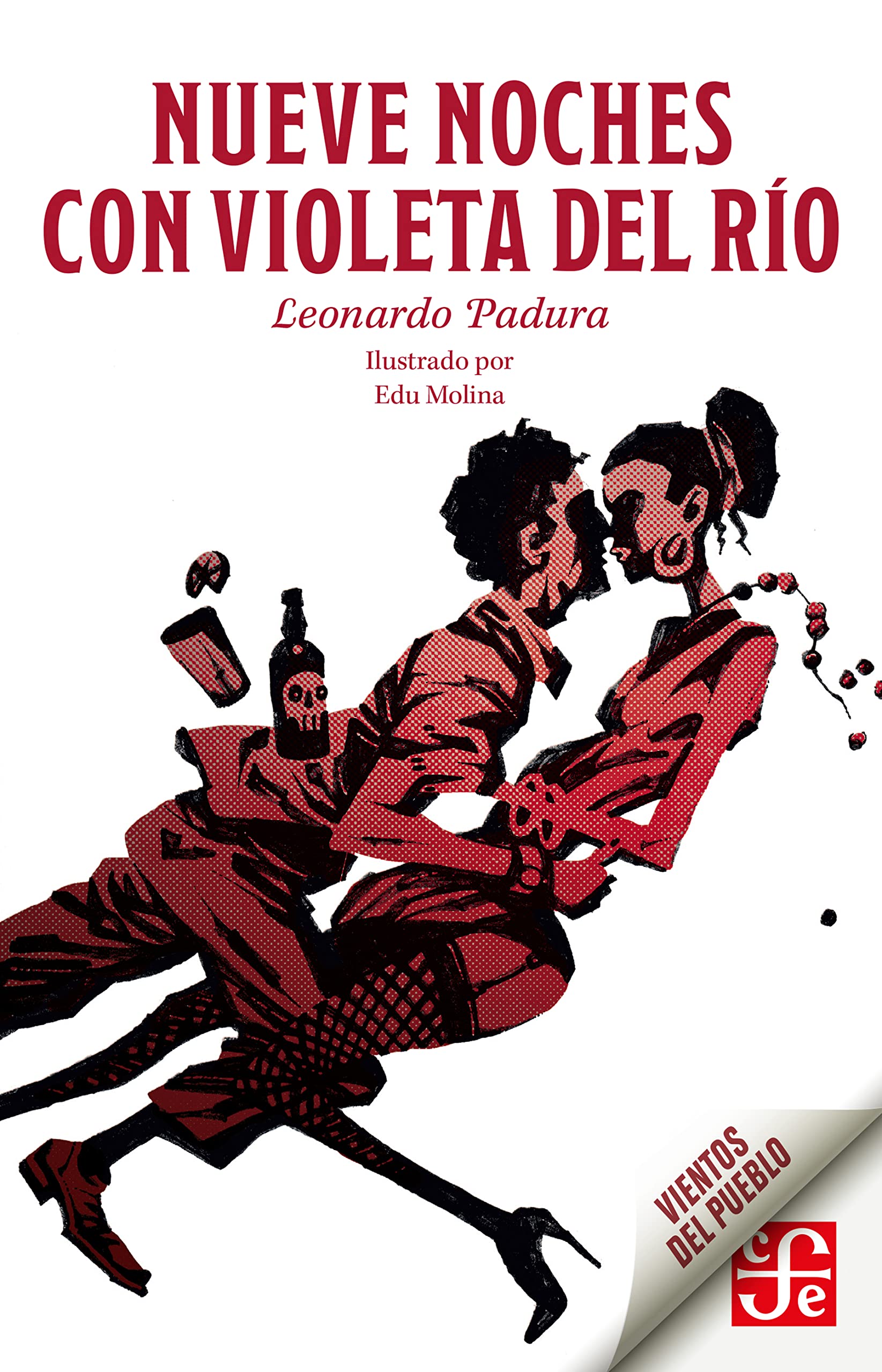 Nueve noches con Violeta del Río (Vientos del Pueblo) book cover