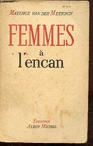 Femmes à l'encan book cover