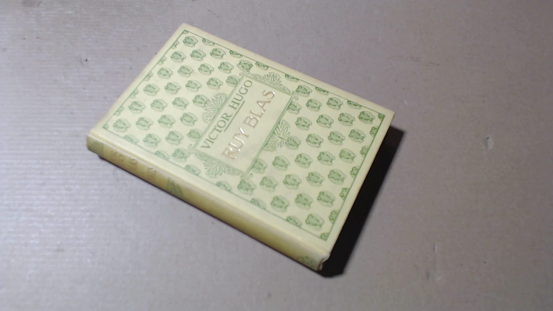 Ruy Blas book cover