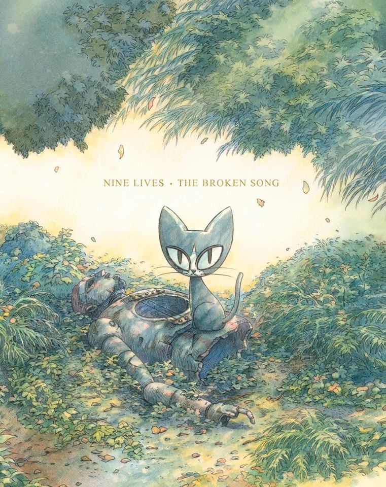 Nine Lives The Broken Song book cover