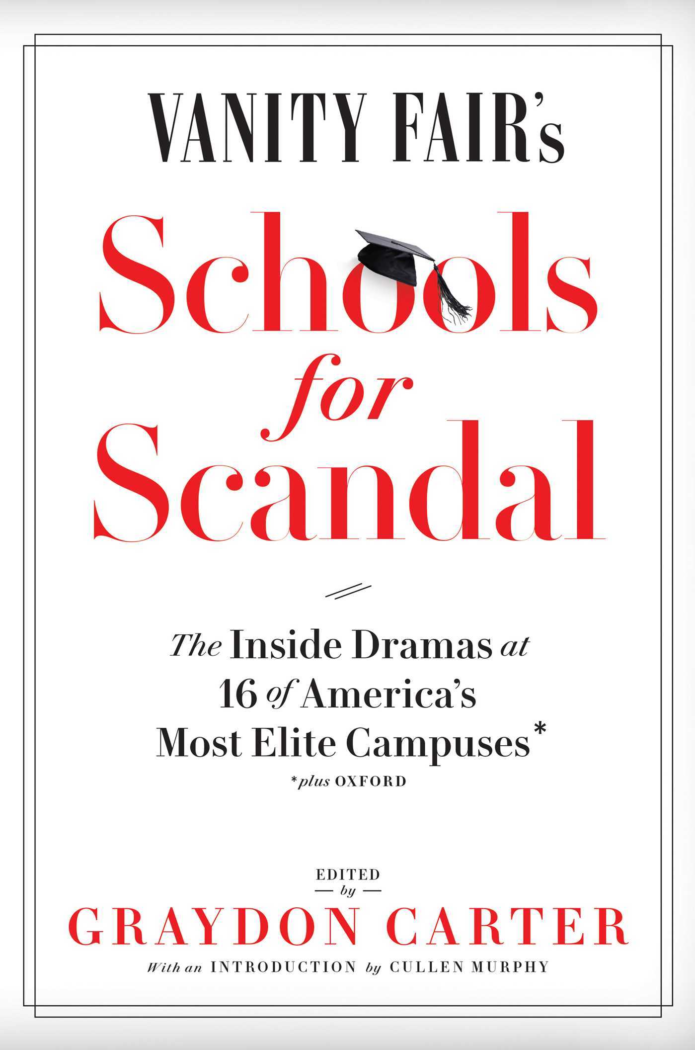 Vanity Fair's Schools For Scandal book cover