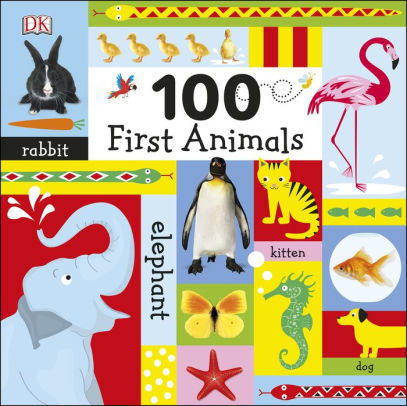 100 First Animals book cover