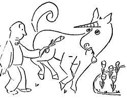 The Unicorn in the Garden book cover